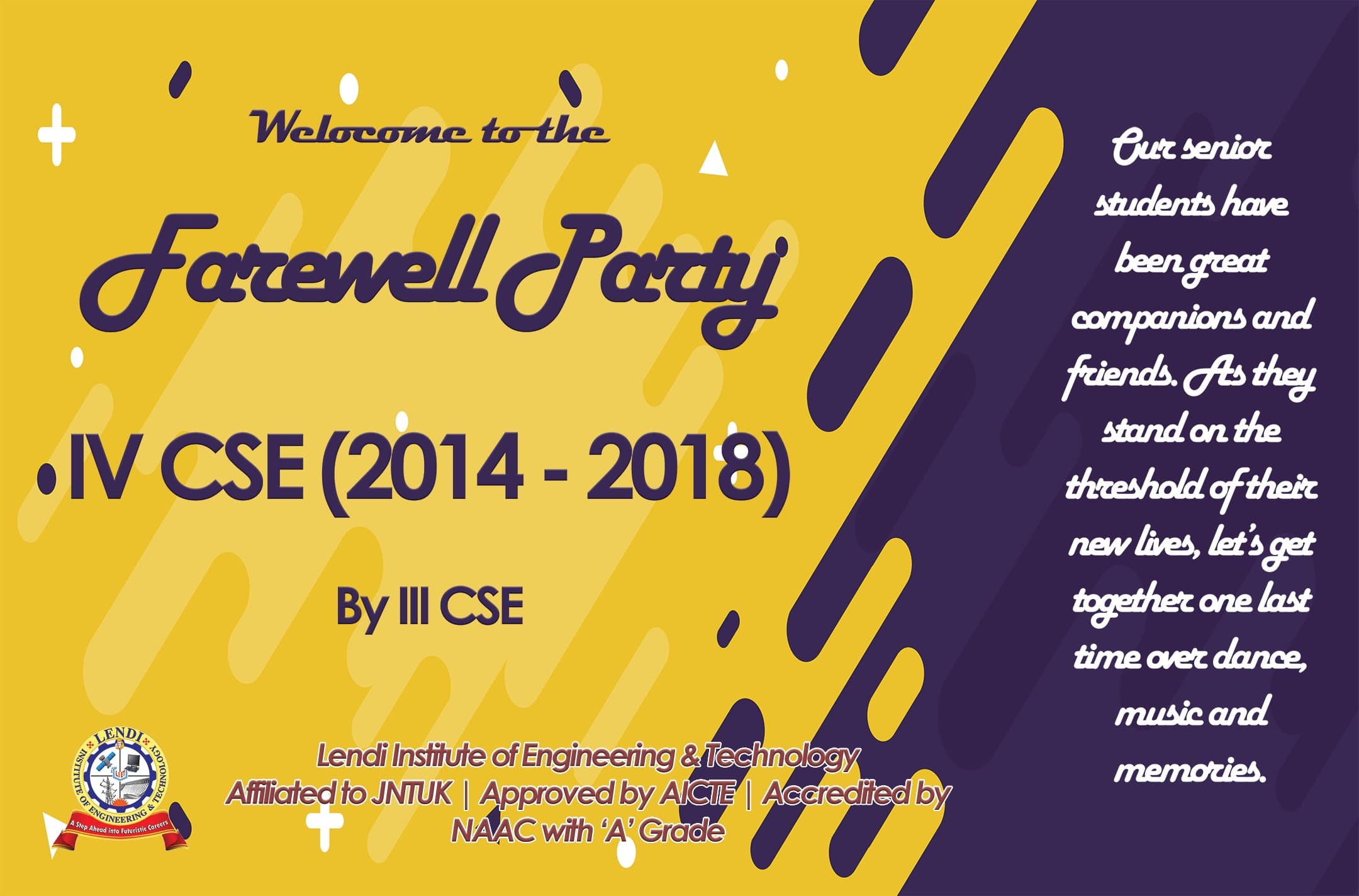 Farewell Banner